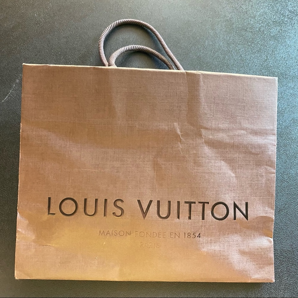 Louis Vuitton shopping bag